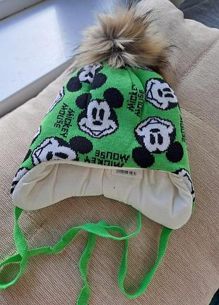 Зимова шапочка тепла 48 см