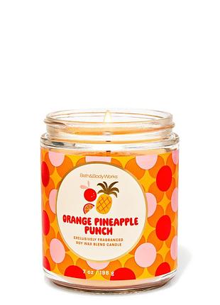 Ароматична свічка bath & body works orange pineapple punch