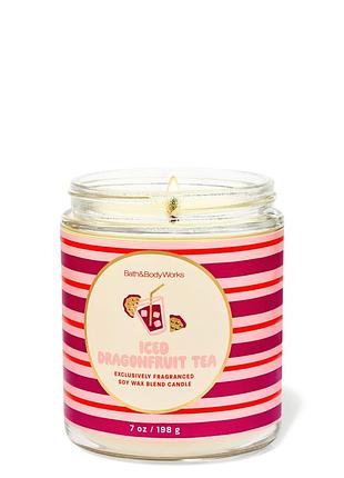 Ароматична свічка bath & body works iced dragonfruit tea