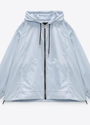 Ветровка бомбер дождевик zara