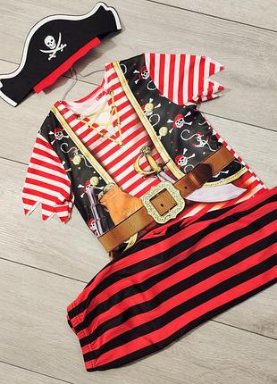 Костюм пирата пират хелловин пиратская вечеринка разбойник костюм разбойника