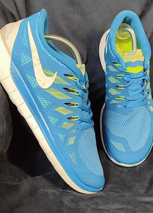 (47) мужские кроссовки беговые, легкие Flyknit nike free run 5.0, размер 47 стельки 30,5 см.
