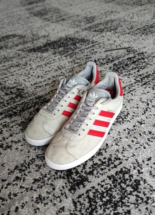 Кеди adidas gazelle "medium grey heather" (bb5257)