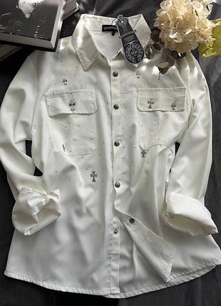 Сорочка chrome hearts в наявності