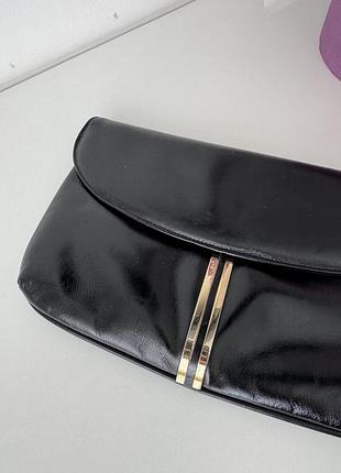 Шкіряна вінтажна сумка клатч