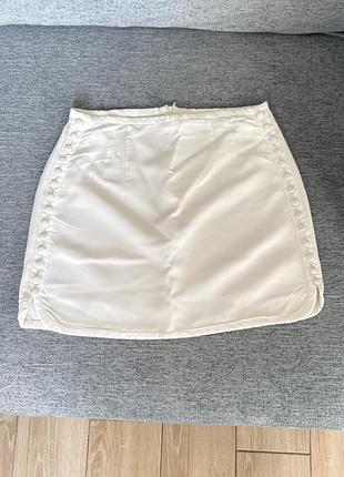 Спідниця zara біла