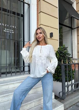 Біла вишиванка великі розміри