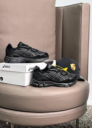 Чоловічі кросівки asics gel-nyc gtx all black