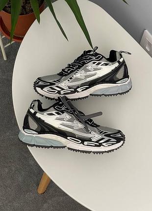 Чоловічі кросівки off white be right back grey black