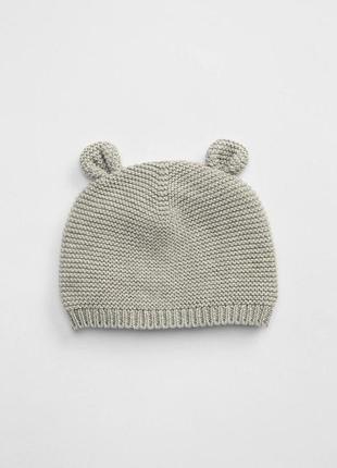 Вязаная демисезонная шапка для ребенка от gap