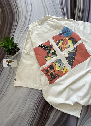 Оверсайз hard rock футболка l carhartt wip style