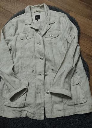 Женский легкий пижачок.лён..европа.