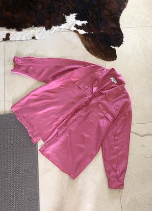 Rohina шовкова сорочка блуза рубашка натуральна натуральная шёлковая шёлк винтажная вінтажна вінтаж