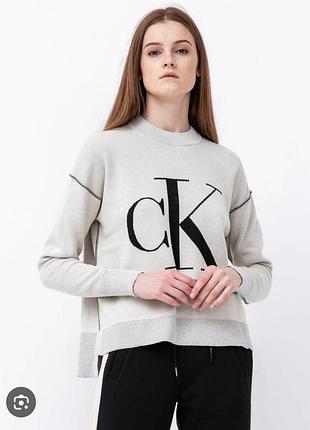 Брендовий светр оверсайз calvin klein