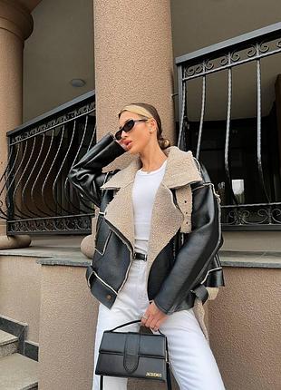 Куртка косуха дубленка