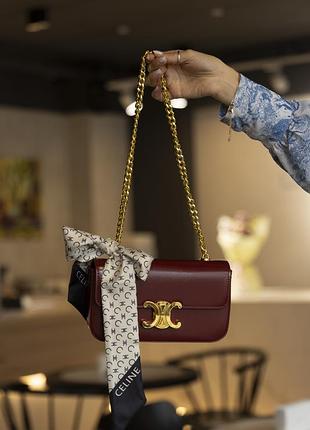 Шкіряна сумка через плече claude ce 4