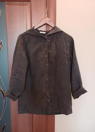 Блуза льняная