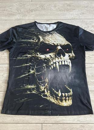 Футболка з черепом