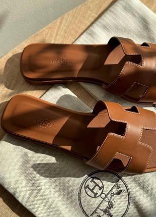Шльопанці hermès oran | оригінал | нові