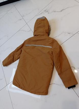 Детская зимняя термокуртка next,122cm 3