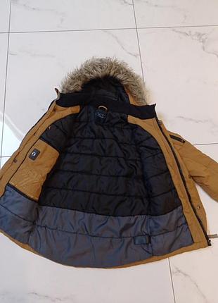 Детская зимняя термокуртка next,122cm 7