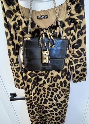 Сукня в леопардовий принт