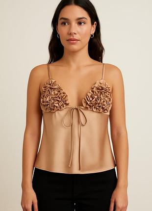 Нарядный женский топ zara