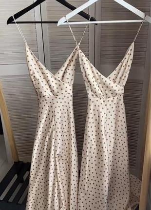 Сарафан плаття в горох 2