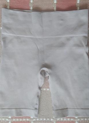 Велосипедки в рубчик из плотной ткани