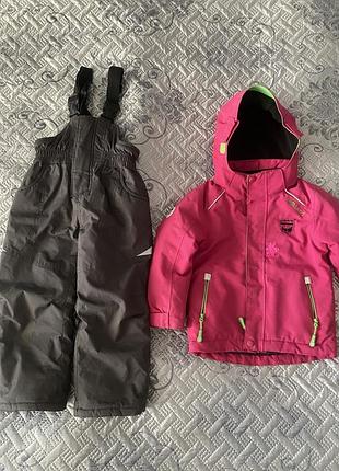 Детский теплый комбинезон 4-5 лет