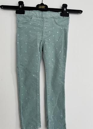 Вельветові штани для дівчинки