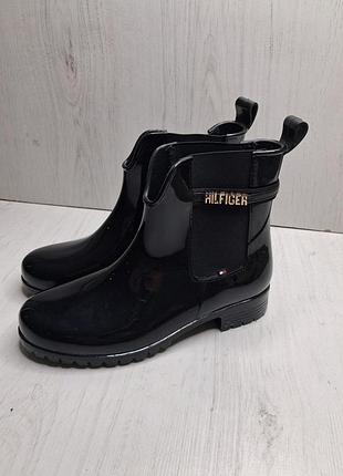 Резиновые ботинки tommy hilfiger