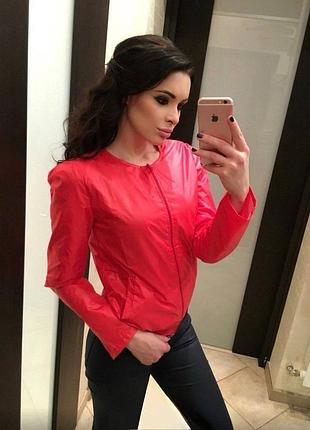 Ветровка красный