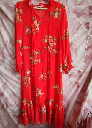 Свободное платье