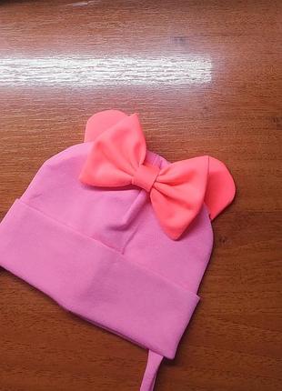Шапочка на завязках
