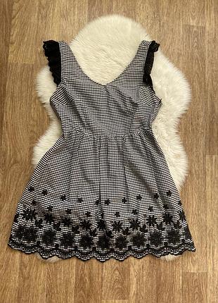 Котоновий сарафан сукня