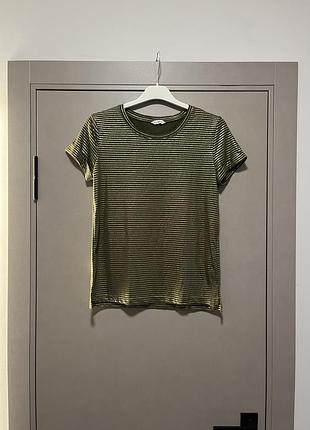 Футболка хакі з золотом calliope italy італія