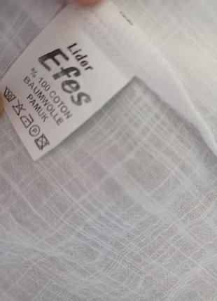 Рубашка мужская белая р.xl 5