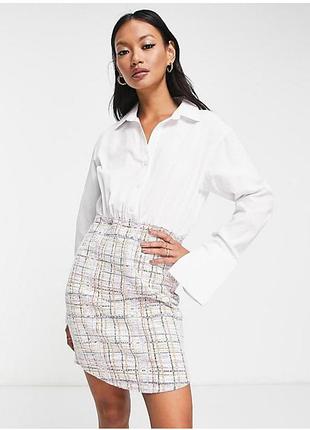 Платье с белой рубашкой asos 2