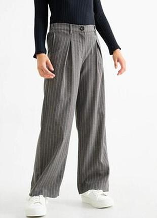 Трикотажные брюки в полоску на 4р. c&amp;a