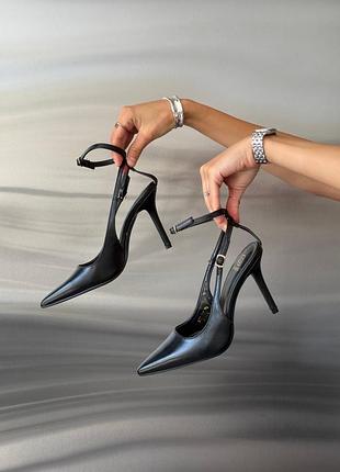 В наявності босоніжки які закохуються еко шкіра чорні 36-41р