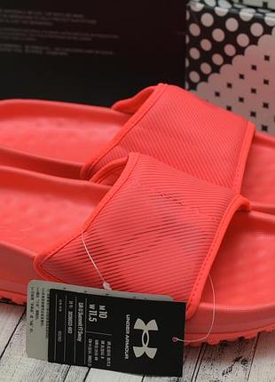 Оригинальн! мужские шлепанцы тапочки шлепанца under armour summit ft sway