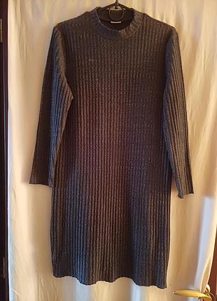 Сукня в рубчик
