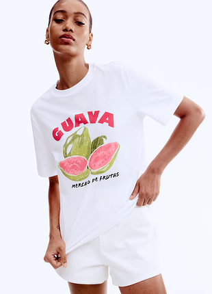 Футболка с принтом h&m оригинал