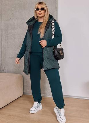 Спортивный костюм+жилетка, спортивный костюм с жилеткой