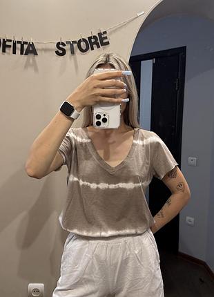 Футболка тай дай - вансайз