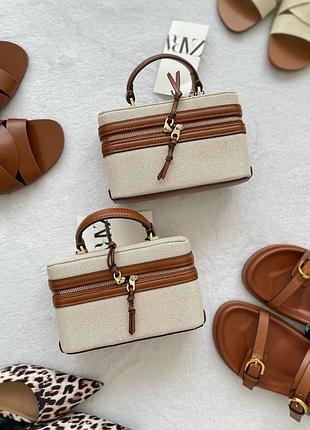 Сумка zara міні сумочка чорна біла коричнева зара