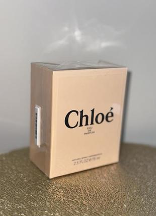 Парфуми chloe новi 75 ml в блiстерi духи шлейфовi