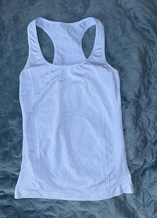 Майка спортивна для занятт спортом блакитна