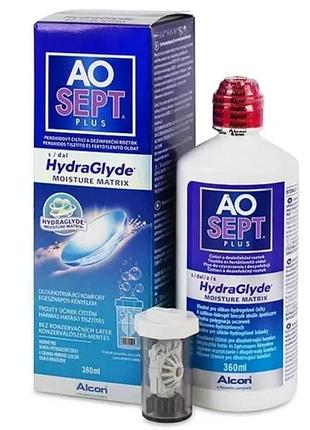 Розчин для лінз alcon aosept plus hydraglyde 360 ​​мл термін 10/2025